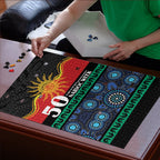 Australian Aboriginal Torres Strait Islanders Puzzle Together We Rise Together We Stay Deadly