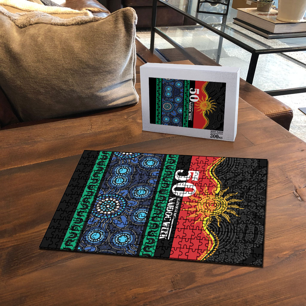 Australian Aboriginal Torres Strait Islanders Puzzle Together We Rise Together We Stay Deadly