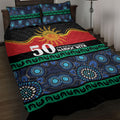 Australian Aboriginal Torres Strait Islanders Quilt Bed Set Together We Rise Together We Stay Deadly
