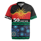 Personalised Australian Aboriginal Torres Strait Islanders Rugby Jersey Together We Rise Together We Stay Deadly