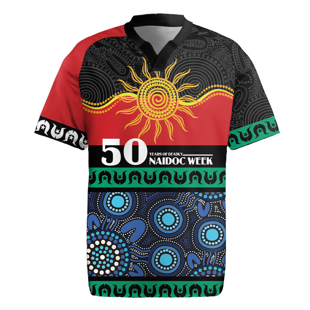 Personalised Australian Aboriginal Torres Strait Islanders Rugby Jersey Together We Rise Together We Stay Deadly