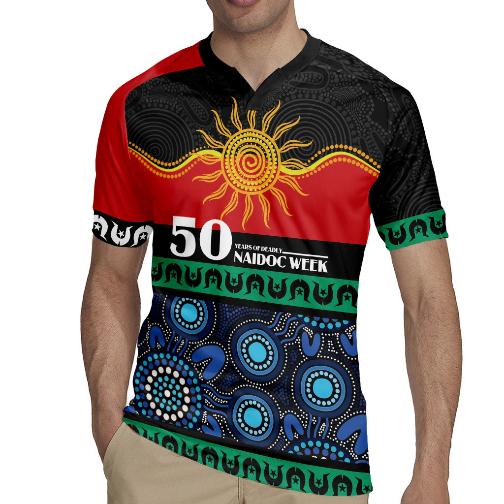 Personalised Australian Aboriginal Torres Strait Islanders Rugby Jersey Together We Rise Together We Stay Deadly