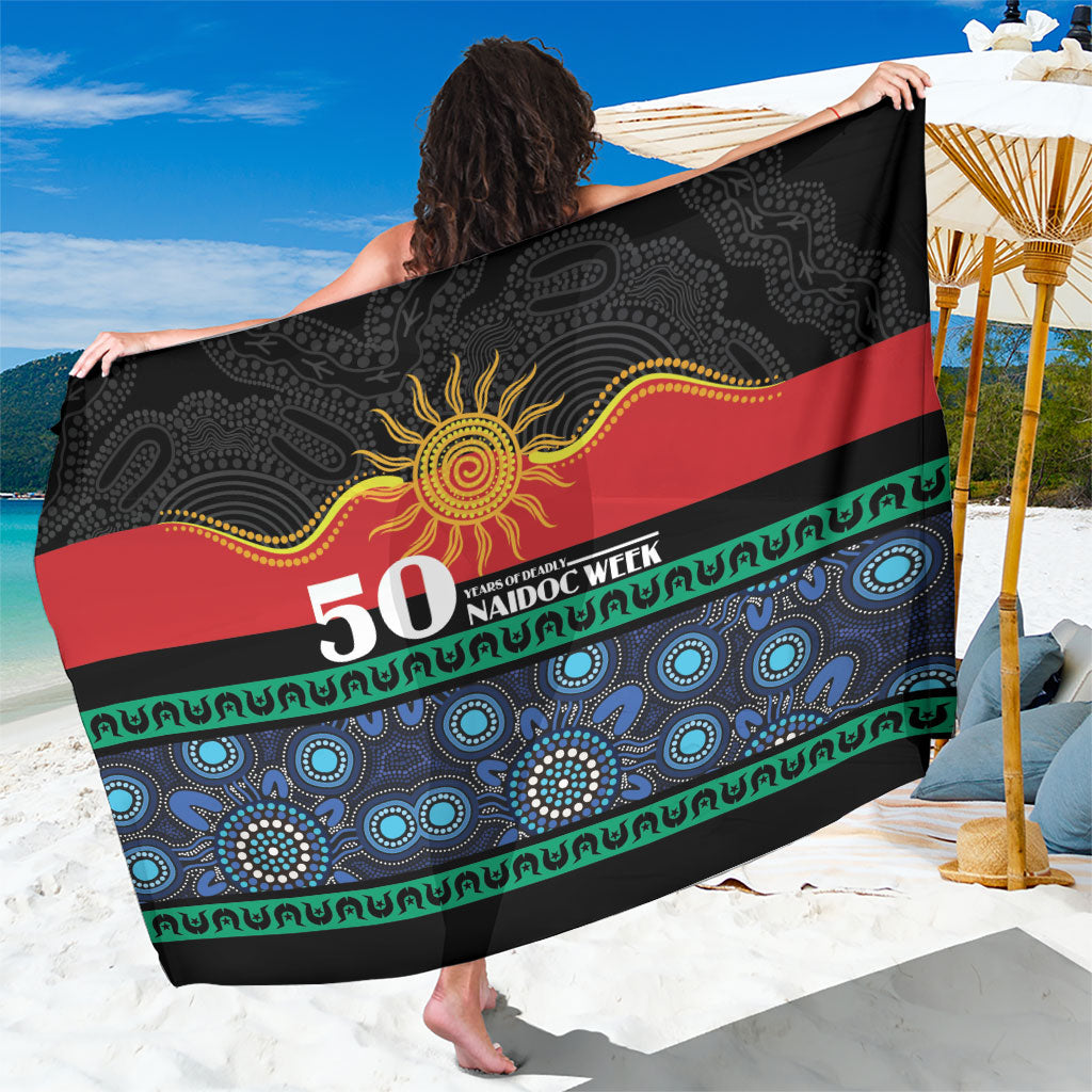 Australian Aboriginal Torres Strait Islanders Sarong Together We Rise Together We Stay Deadly
