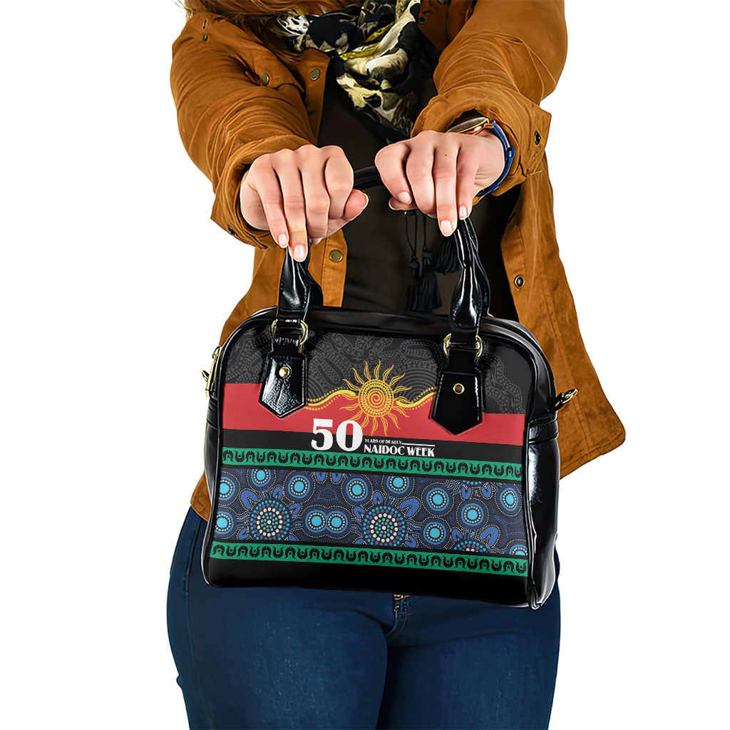 Australian Aboriginal Torres Strait Islanders Shoulder Handbag Together We Rise Together We Stay Deadly
