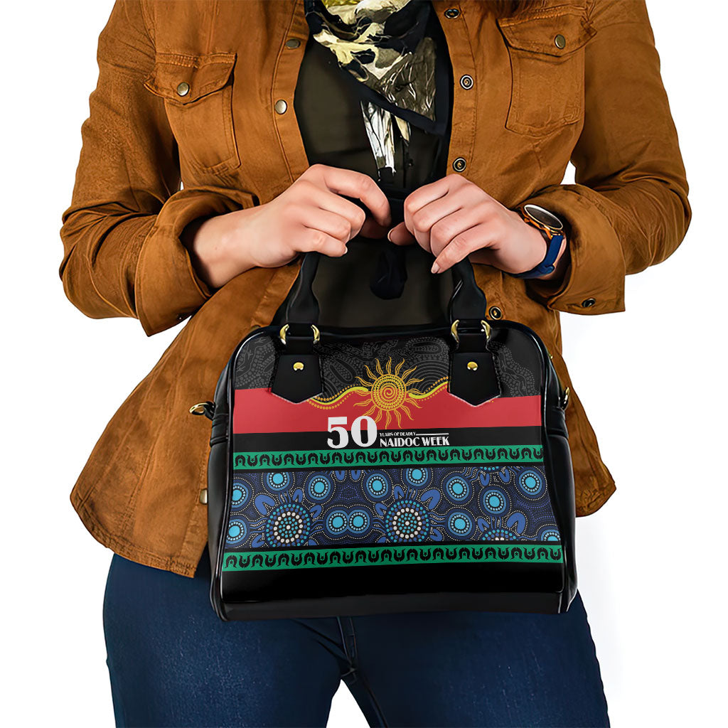 Australian Aboriginal Torres Strait Islanders Shoulder Handbag Together We Rise Together We Stay Deadly