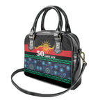 Australian Aboriginal Torres Strait Islanders Shoulder Handbag Together We Rise Together We Stay Deadly