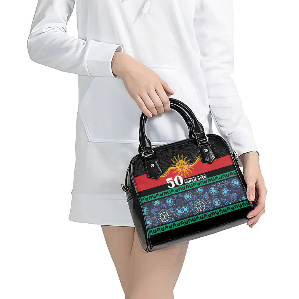 Australian Aboriginal Torres Strait Islanders Shoulder Handbag Together We Rise Together We Stay Deadly