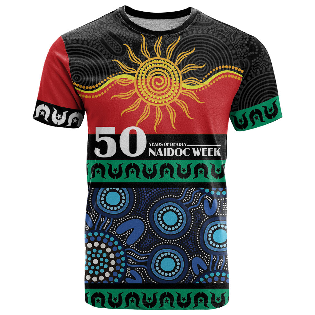 Personalised Australian Aboriginal Torres Strait Islanders T Shirt Together We Rise Together We Stay Deadly