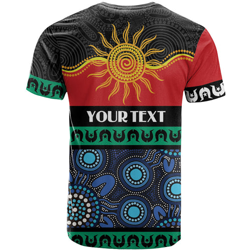 Personalised Australian Aboriginal Torres Strait Islanders T Shirt Together We Rise Together We Stay Deadly