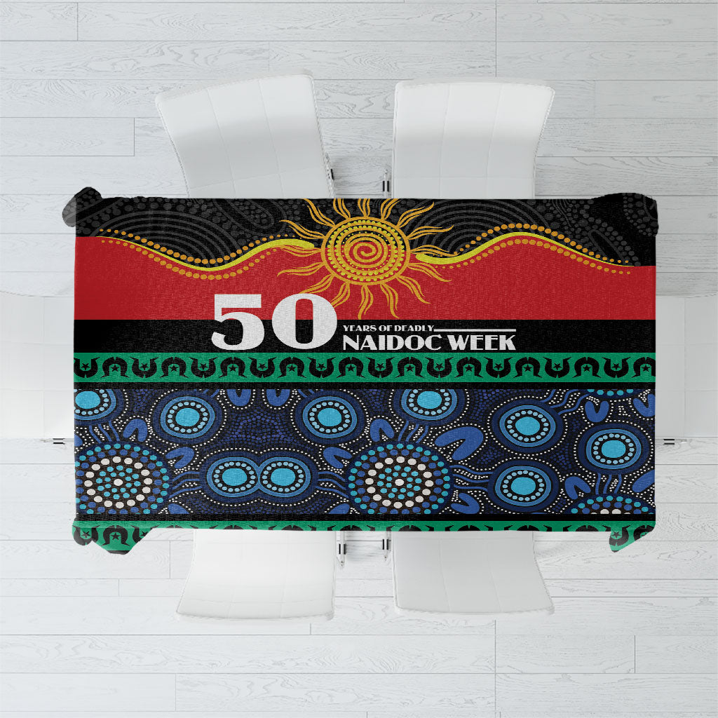 Australian Aboriginal Torres Strait Islanders Tablecloth Together We Rise Together We Stay Deadly