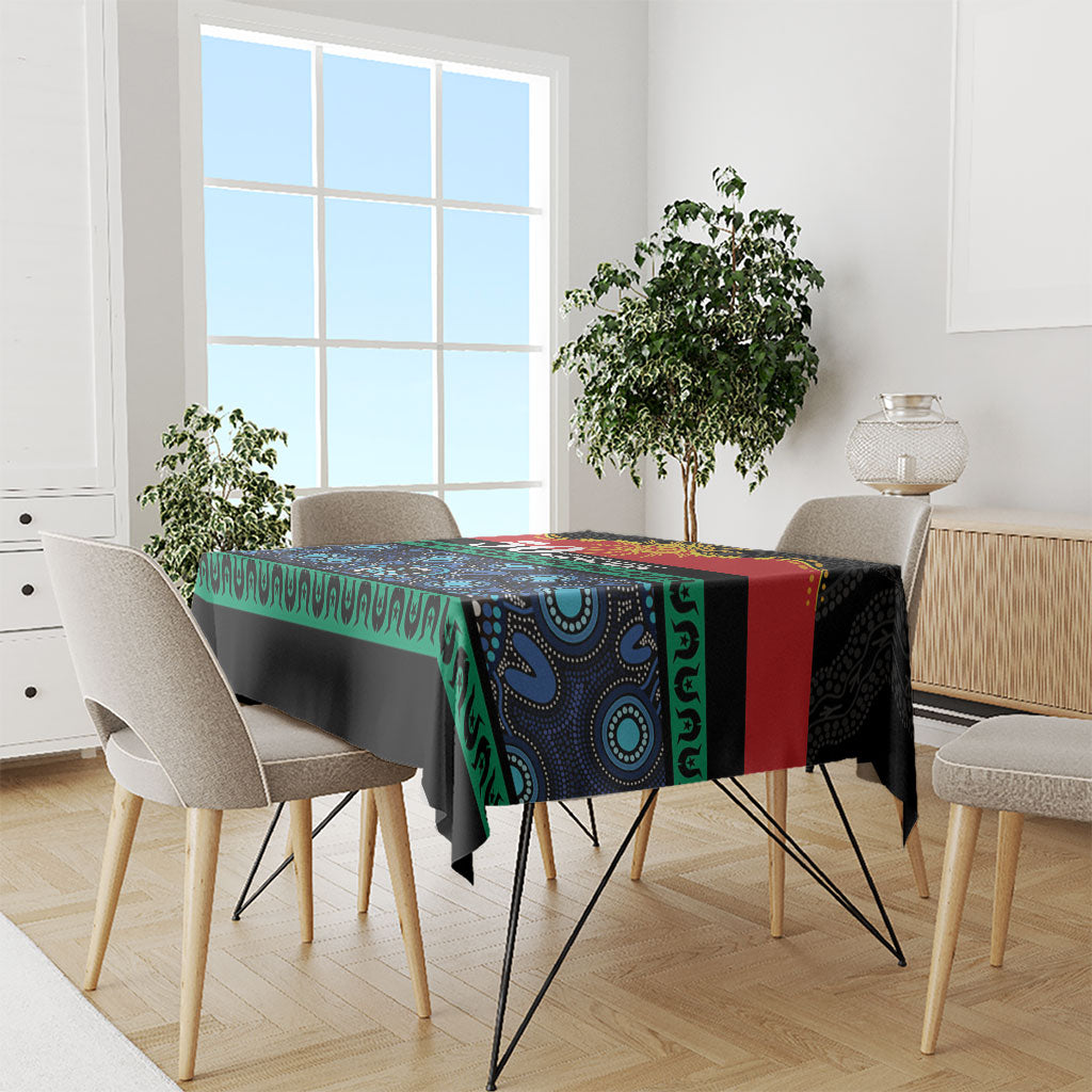 Australian Aboriginal Torres Strait Islanders Tablecloth Together We Rise Together We Stay Deadly