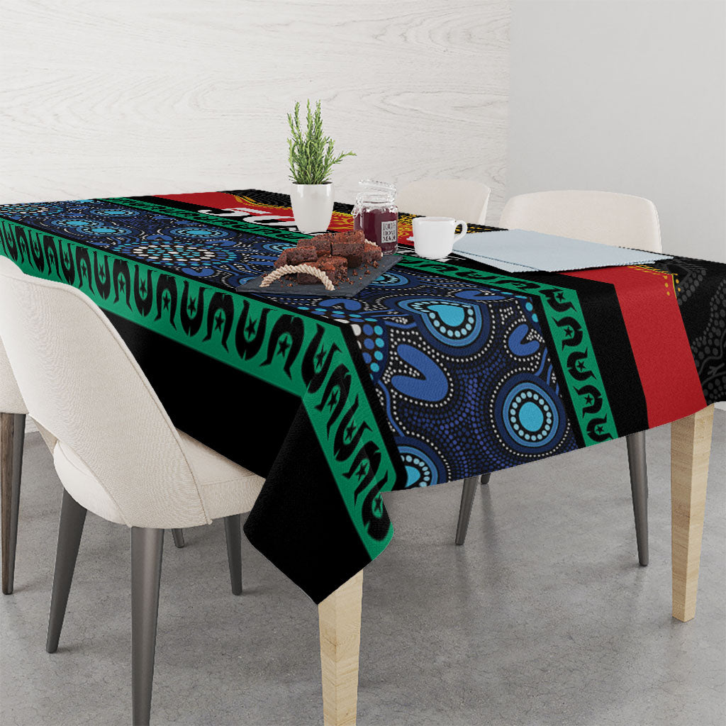 Australian Aboriginal Torres Strait Islanders Tablecloth Together We Rise Together We Stay Deadly