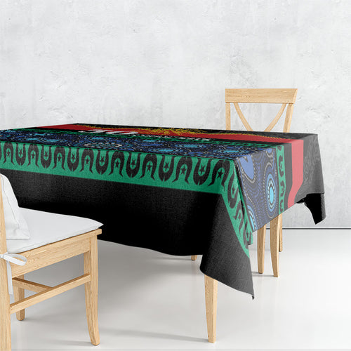 Australian Aboriginal Torres Strait Islanders Tablecloth Together We Rise Together We Stay Deadly