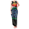 Personalised Australian Aboriginal Torres Strait Islanders Tank Maxi Dress Together We Rise Together We Stay Deadly