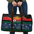 Australian Aboriginal Torres Strait Islanders Travel Bag Together We Rise Together We Stay Deadly