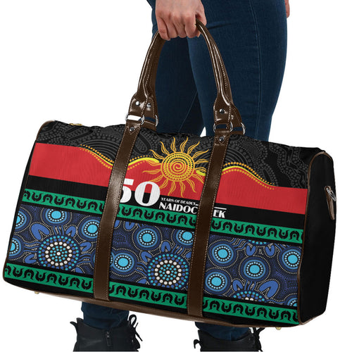 Australian Aboriginal Torres Strait Islanders Travel Bag Together We Rise Together We Stay Deadly