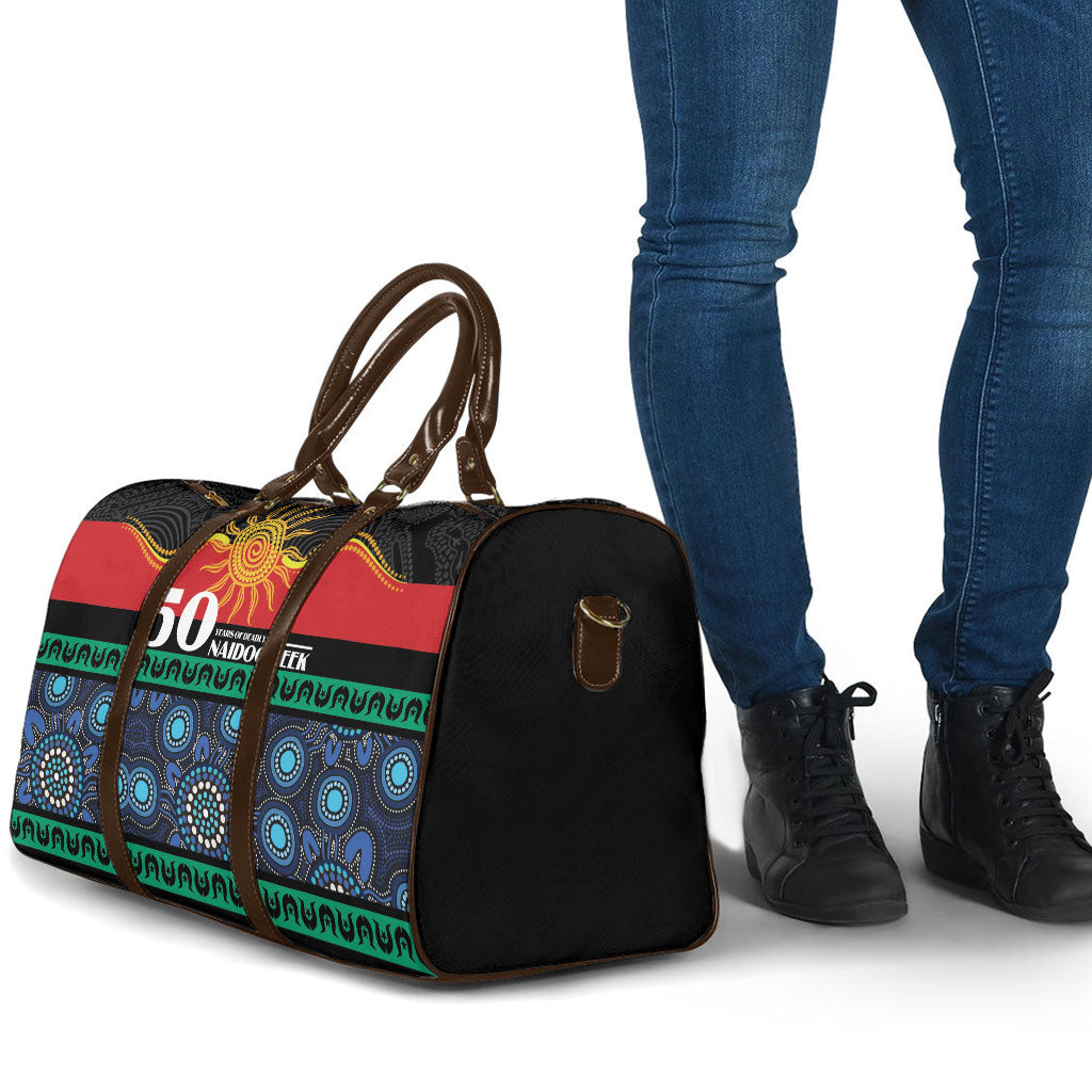 Australian Aboriginal Torres Strait Islanders Travel Bag Together We Rise Together We Stay Deadly