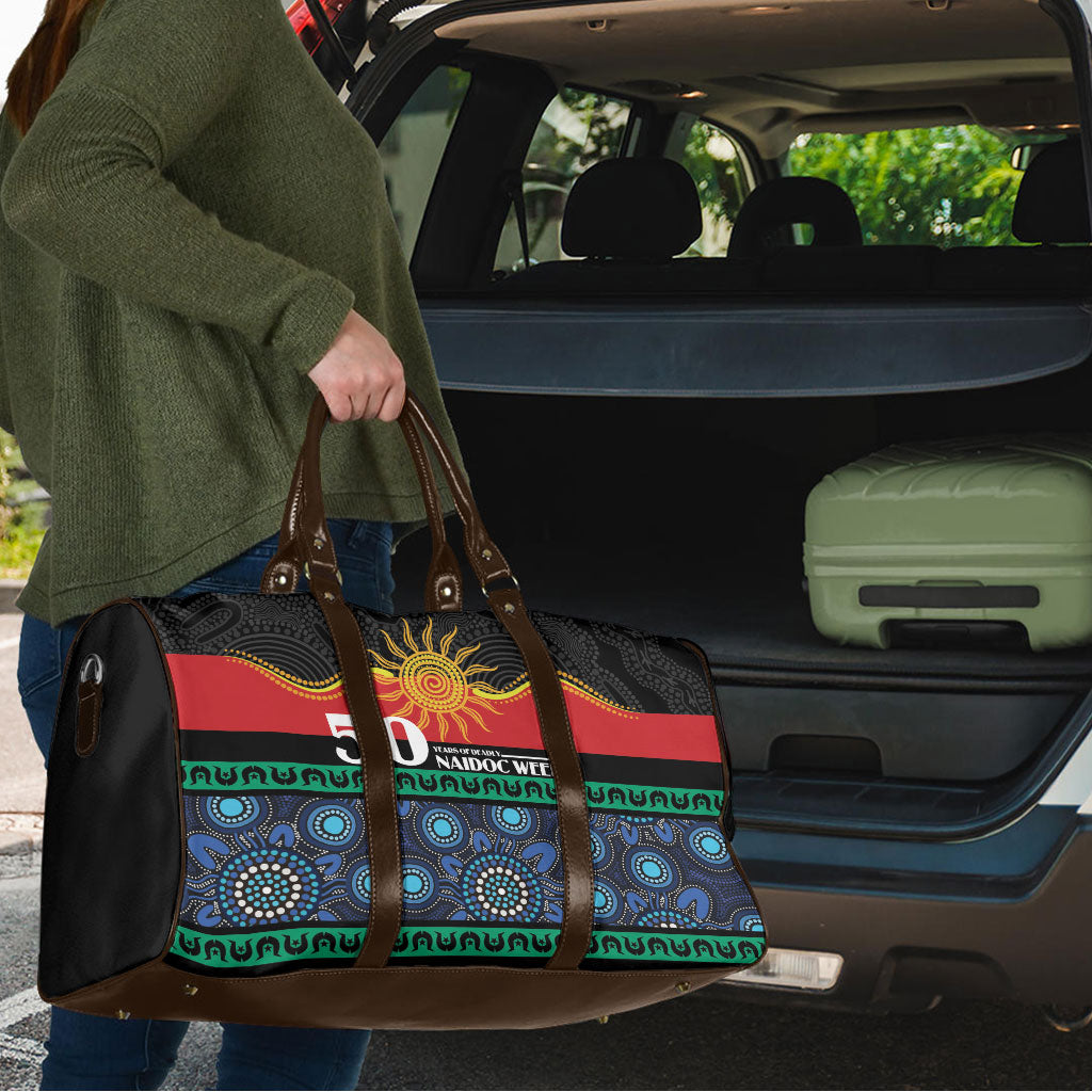 Australian Aboriginal Torres Strait Islanders Travel Bag Together We Rise Together We Stay Deadly