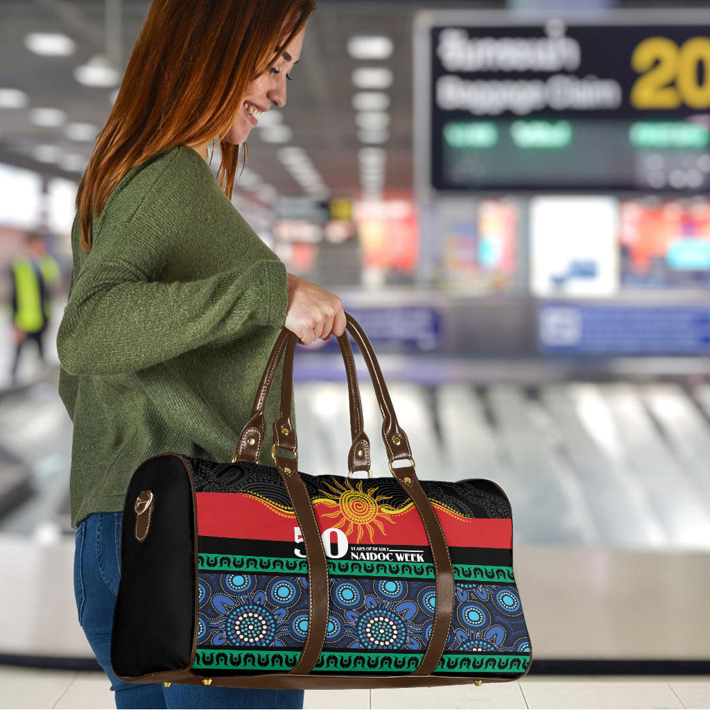 Australian Aboriginal Torres Strait Islanders Travel Bag Together We Rise Together We Stay Deadly