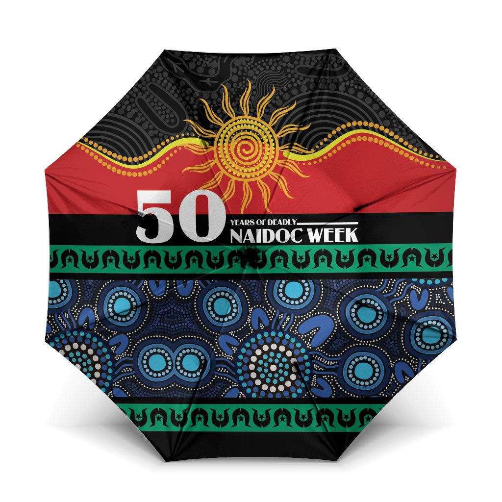 Australian Aboriginal Torres Strait Islanders Umbrella Together We Rise Together We Stay Deadly