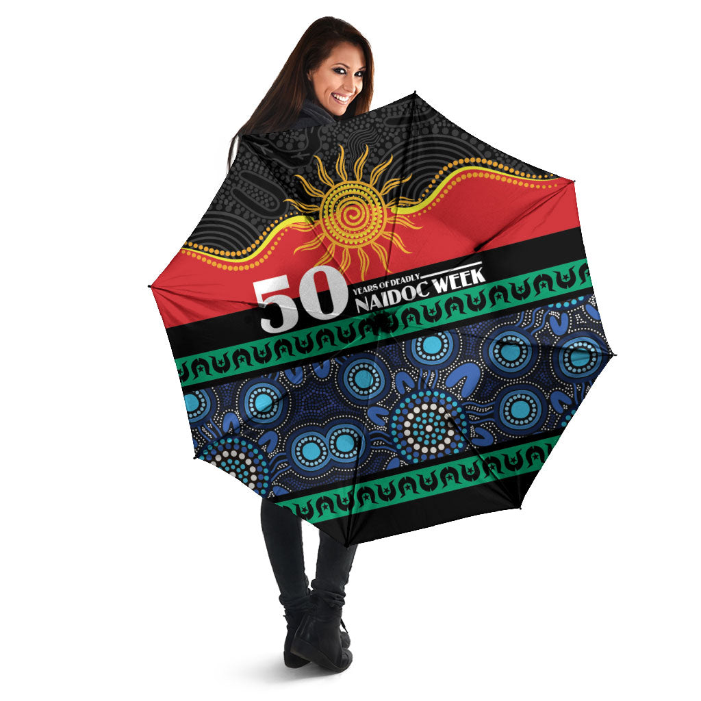 Australian Aboriginal Torres Strait Islanders Umbrella Together We Rise Together We Stay Deadly
