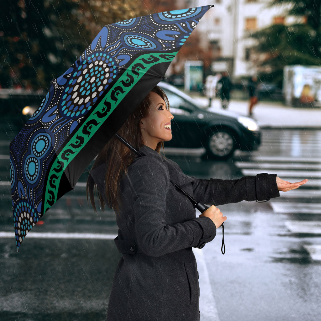Australian Aboriginal Torres Strait Islanders Umbrella Together We Rise Together We Stay Deadly