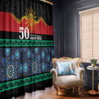 Australian Aboriginal Torres Strait Islanders Window Curtain Together We Rise Together We Stay Deadly