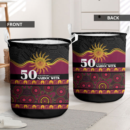 Broncos NAIDOC Week Laundry Basket Aboriginal Torres Strait Islanders Vibe