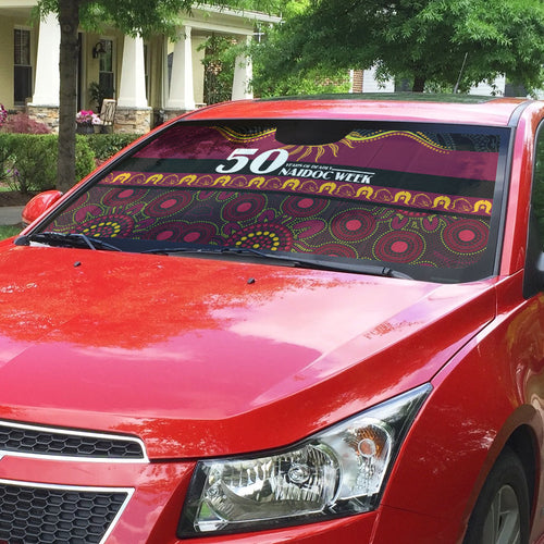 Broncos NAIDOC Week Auto Sun Shade Aboriginal Torres Strait Islanders Vibe
