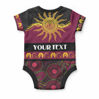 Broncos NAIDOC Week Personalised Baby Onesie Aboriginal Torres Strait Islanders Vibe