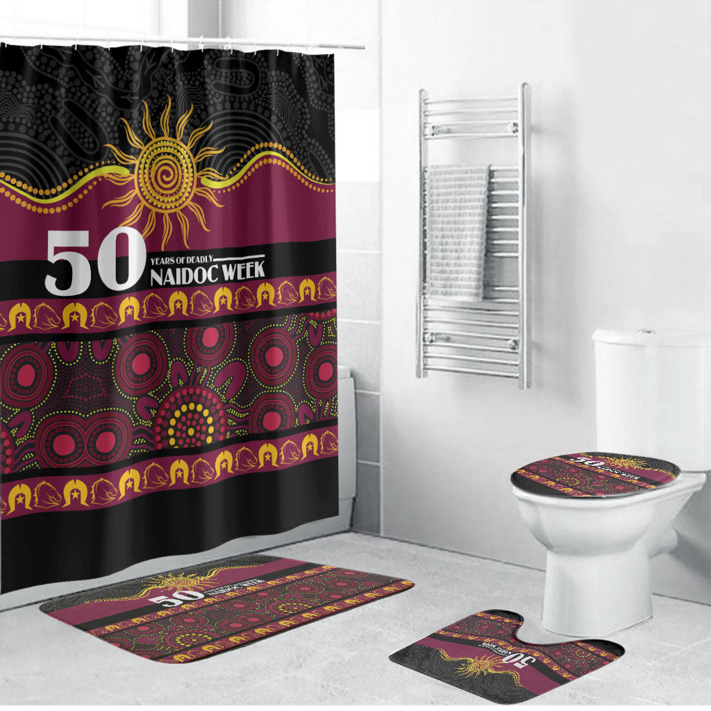 Broncos NAIDOC Week Bathroom Set Aboriginal Torres Strait Islanders Vibe