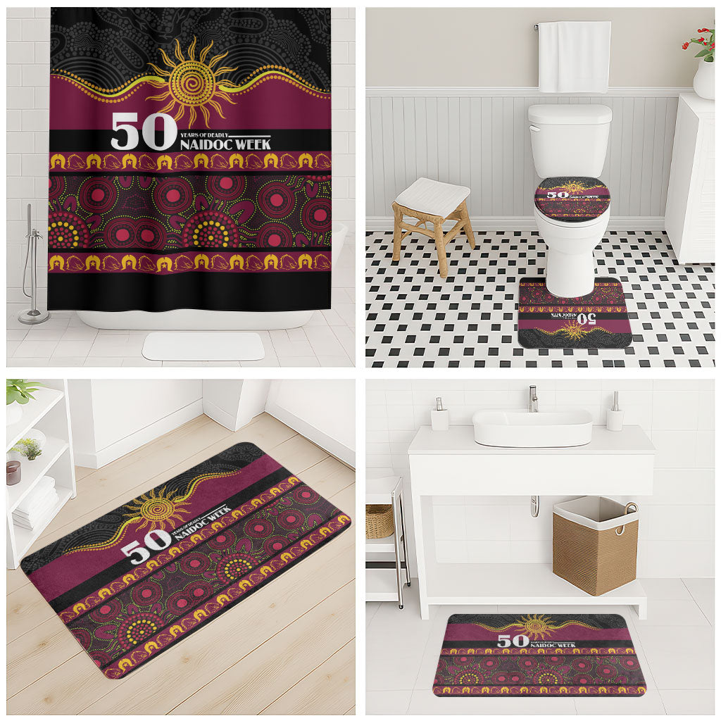 Broncos NAIDOC Week Bathroom Set Aboriginal Torres Strait Islanders Vibe