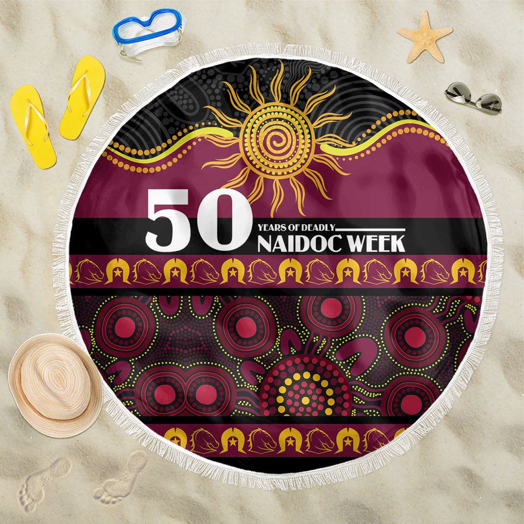 Broncos NAIDOC Week Beach Blanket Aboriginal Torres Strait Islanders Vibe