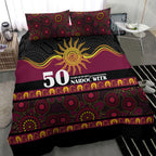 Broncos NAIDOC Week Bedding Set Aboriginal Torres Strait Islanders Vibe