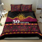 Broncos NAIDOC Week Bedding Set Aboriginal Torres Strait Islanders Vibe