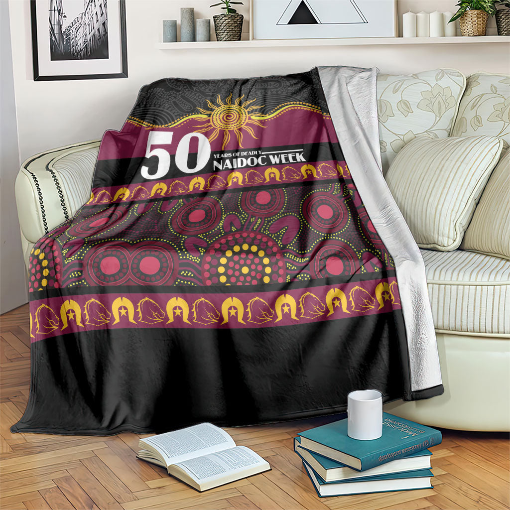 Broncos NAIDOC Week Blanket Aboriginal Torres Strait Islanders Vibe