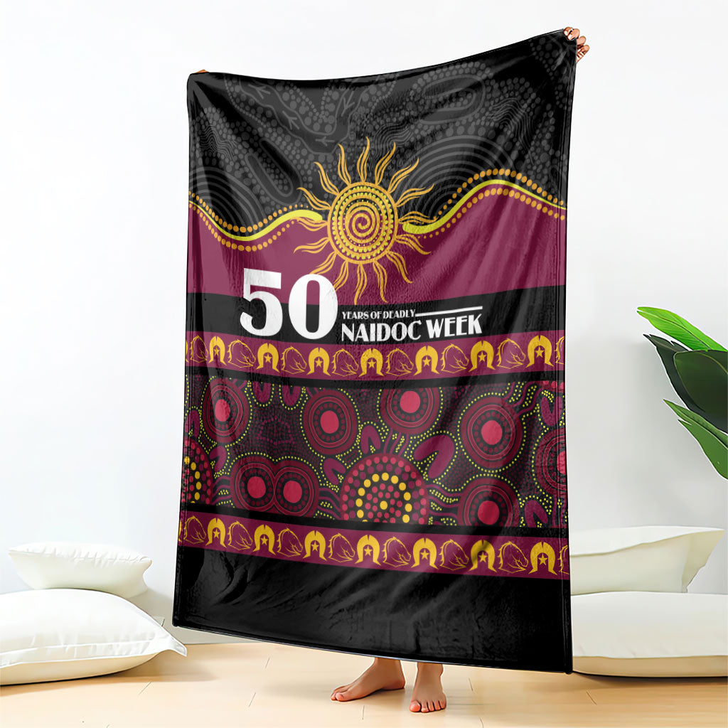 Broncos NAIDOC Week Blanket Aboriginal Torres Strait Islanders Vibe