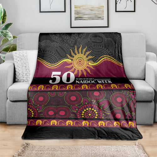 Broncos NAIDOC Week Blanket Aboriginal Torres Strait Islanders Vibe
