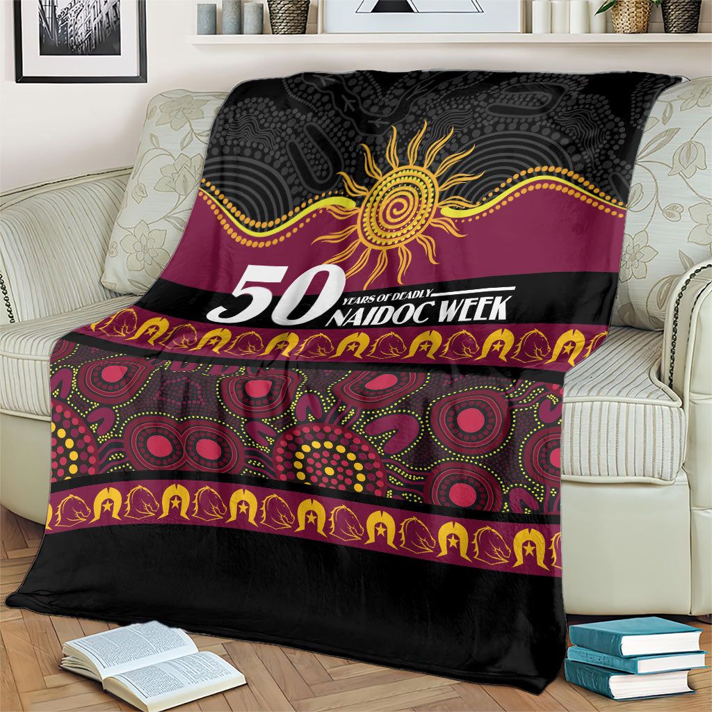 Broncos NAIDOC Week Blanket Aboriginal Torres Strait Islanders Vibe