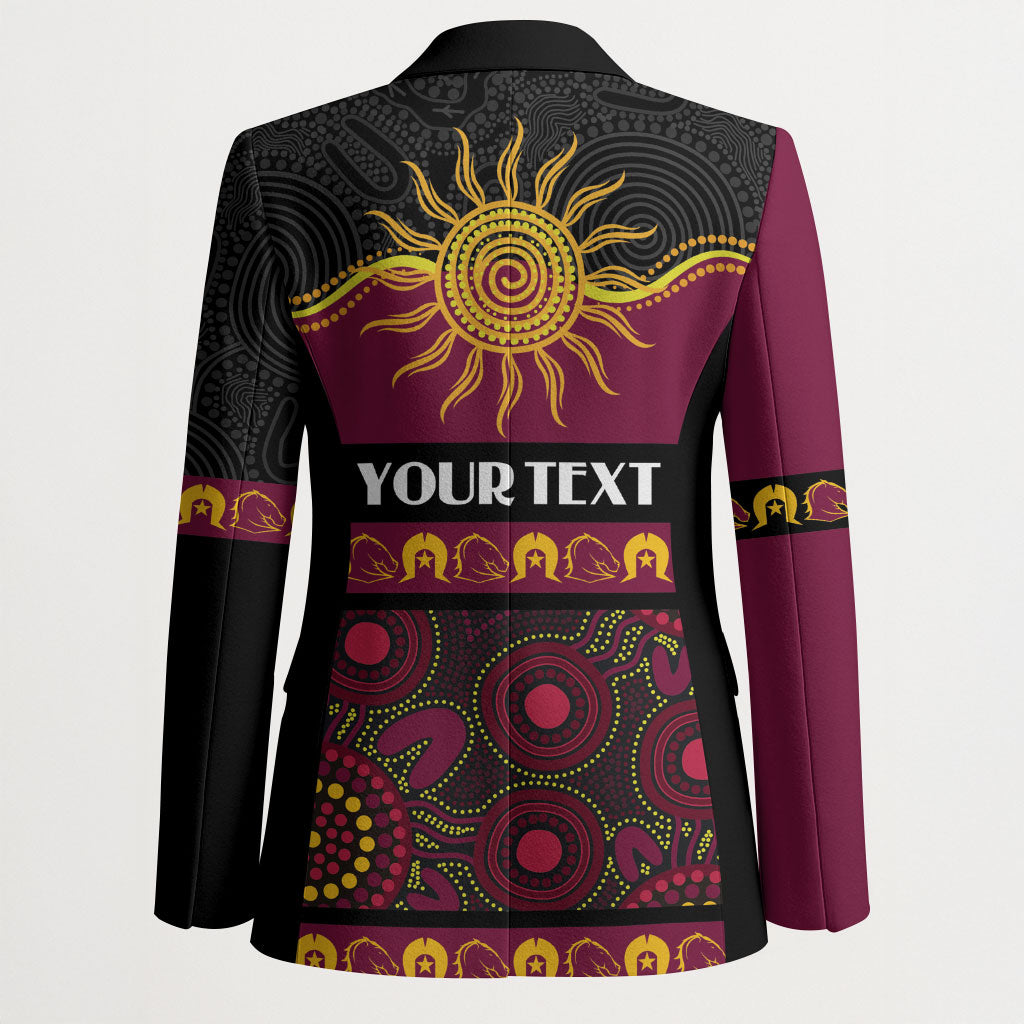 Broncos NAIDOC Week Personalised Blazer Aboriginal Torres Strait Islanders Vibe