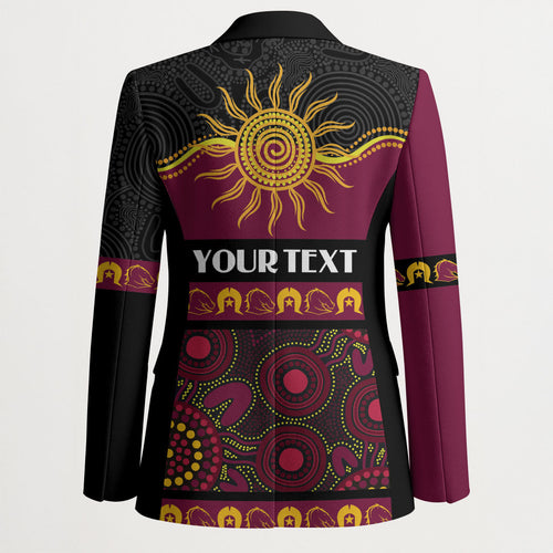 Broncos NAIDOC Week Personalised Blazer Aboriginal Torres Strait Islanders Vibe