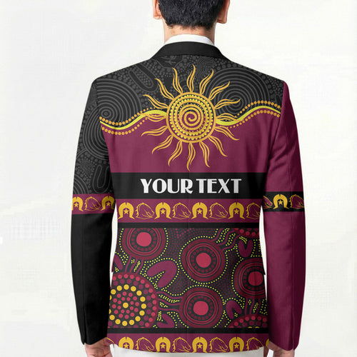 Broncos NAIDOC Week Personalised Blazer Aboriginal Torres Strait Islanders Vibe