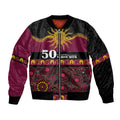 Broncos NAIDOC Week Personalised Bomber Jacket Aboriginal Torres Strait Islanders Vibe