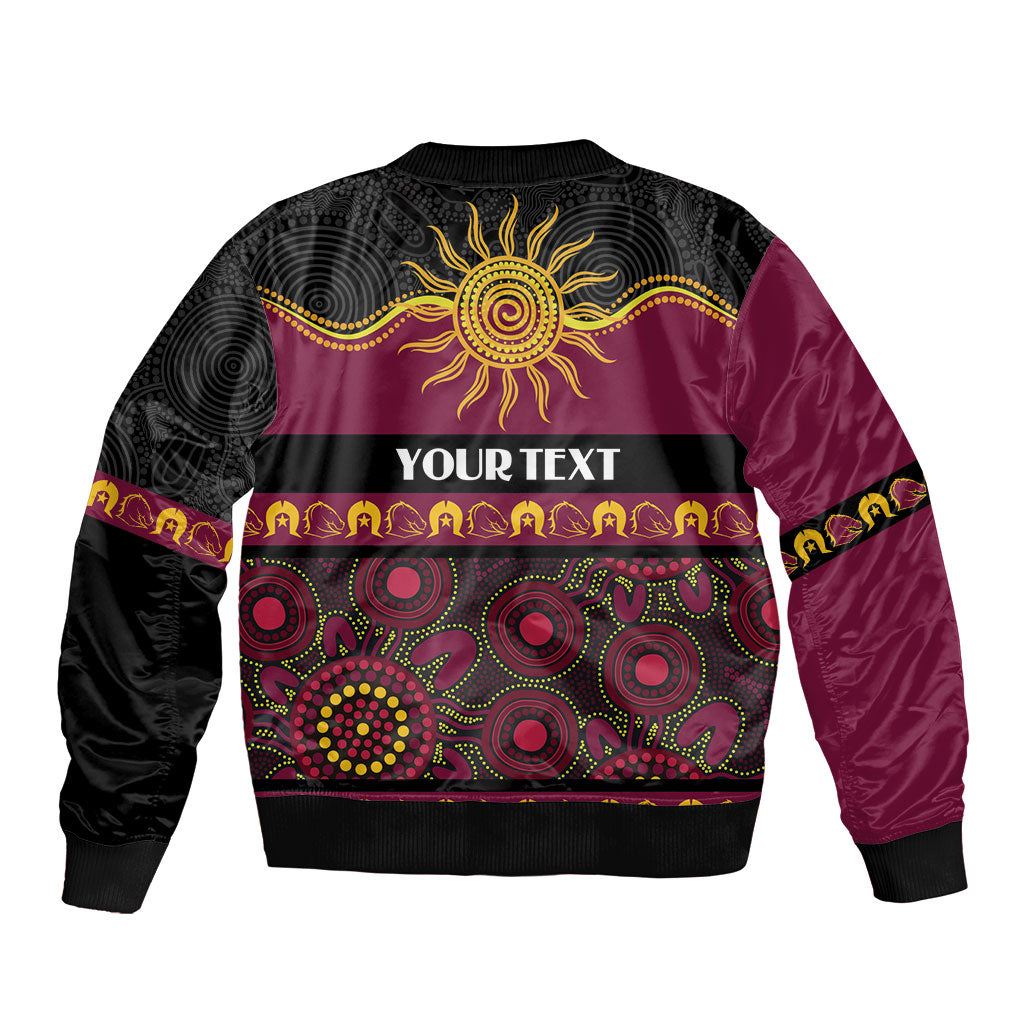 Broncos NAIDOC Week Personalised Bomber Jacket Aboriginal Torres Strait Islanders Vibe