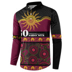 Broncos NAIDOC Week Personalised Button Sweatshirt Aboriginal Torres Strait Islanders Vibe