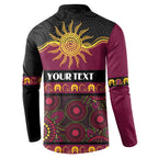 Broncos NAIDOC Week Personalised Button Sweatshirt Aboriginal Torres Strait Islanders Vibe