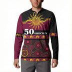 Broncos NAIDOC Week Personalised Button Sweatshirt Aboriginal Torres Strait Islanders Vibe