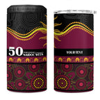 Broncos NAIDOC Week Personalised 4 in 1 Can Cooler Tumbler Aboriginal Torres Strait Islanders Vibe