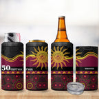 Broncos NAIDOC Week Personalised 4 in 1 Can Cooler Tumbler Aboriginal Torres Strait Islanders Vibe