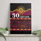 Broncos NAIDOC Week Canvas Wall Art Aboriginal Torres Strait Islanders Vibe